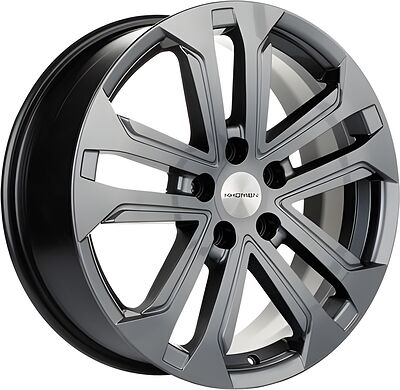 Khomen Wheels KHW1803 (Geely Coolray) 7x18 5x114.3 ET 53 Dia 54.1 Gray