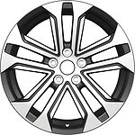 Khomen Wheels KHW1803 (Karoq) 7x18 5x112 ET 45 Dia 57.1 Gray