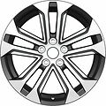 Khomen Wheels KHW1803 (Outlander) 7x18 5x114.3 ET 38 Dia 67.1 Black-FP