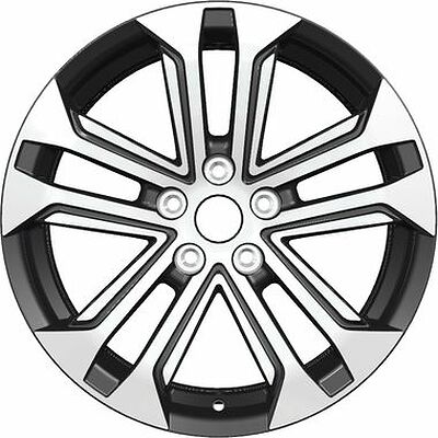 Khomen Wheels KHW1803 (Outlander) 7x18 5x114.3 ET 38 Dia 67.1 Black-FP