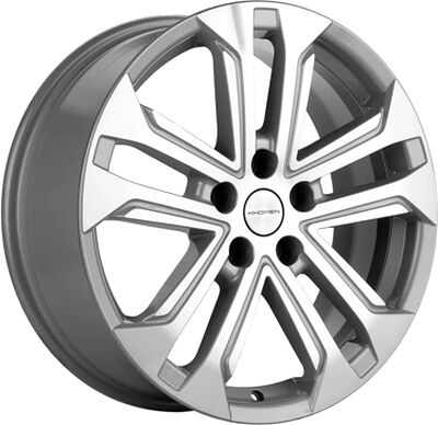 Khomen Wheels KHW1803 (RAV4) 7x18 5x114.3 ET 35 Dia 60.1 F-Silver-FP