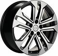 Khomen Wheels KHW1803 (RAV4) 7x18 5x114.3 ET 35 Dia 60.1 Gray-FP