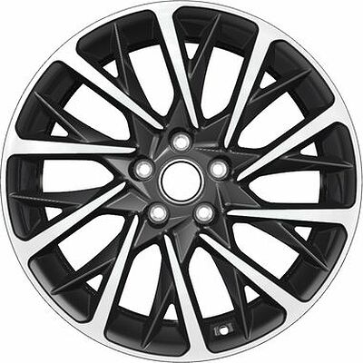 Khomen Wheels KHW1804 (Camry) 7.5x18 5x114.3 ET 45 Dia 60.1 Black-FP