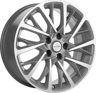 Khomen Wheels KHW1804 (Chery Tiggo 8/8 Pro) 7.5x18 5x108 ET 47 Dia 60.1 F-Silver-FP