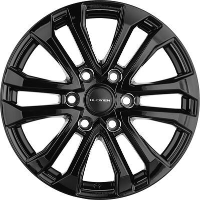 Khomen Wheels KHW1805 7.5x18 6x139.7 ET 38 Dia 67.1 BLACK
