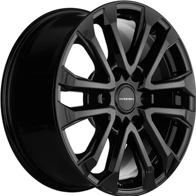 Khomen Wheels KHW1805 (Fortuner/Hilux) 7.5x18 6x139.7 ET 30 Dia 106.1 Black