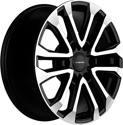 Khomen Wheels KHW1805 (Haval H5 (new)) 7.5x18 6x139.7 ET 38 Dia 100.1 Black-FP