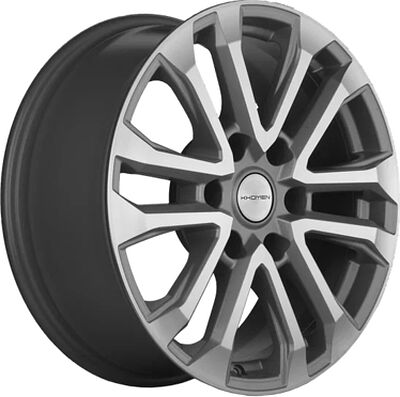 Khomen Wheels KHW1805 (Pajero) 7.5x18 6x139.7 ET 46 Dia 67.1 F-Silver-FP