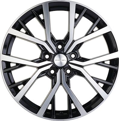 Khomen Wheels KHW1806 7x18 5x114.3 ET 50 Dia 54.1 BLACK-FP
