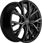 Khomen Wheels KHW1806 (Chery Tiggo 3/Tiggo 3 Pro) 7x18 5x108 ET 45 Dia 60.1 Black Khomen Wheels KHW1806 (Chery Tiggo 3/Tiggo 3 Pro) 7x18 5x108 ET 45 Dia 60.1 Black