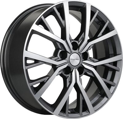 Khomen Wheels KHW1806 (Chery Tiggo 4/Tiggo 7 Pro) 7x18 5x108 ET 35 Dia 60.1 Gray-FP