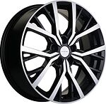 Khomen Wheels KHW1806 (Coolray) 7x18 5x114.3 ET 50 Dia 54.1 Black-FP