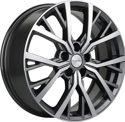 Khomen Wheels KHW1806 (Coolray) 7x18 5x114.3 ET 50 Dia 54.1 Gray-FP