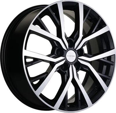 Khomen Wheels KHW1806 (CS35/CS35 Plus) 7x18 5x110 ET 50 Dia 63.3 Black-FP