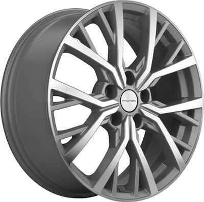 Khomen Wheels KHW1806 (Jolion) 7x18 5x114.3 ET 37 Dia 66.5 F-Silver-FP