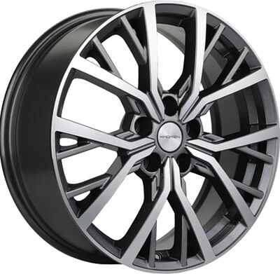 Khomen Wheels KHW1806 (Jolion) 7x18 5x114.3 ET 37 Dia 66.5 Gray-FP