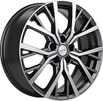 Khomen Wheels KHW1806 Kodiaq/Tiguan 7x18 5x112 ET 43 Dia 57 Gray-FP