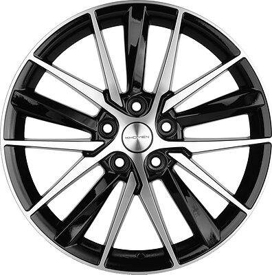 Khomen Wheels KHW1807 8x18 5x114.3 ET 50 Dia 60.1 BLACK-FP