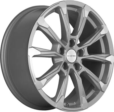 Khomen Wheels KHW1808 (RAV4) 7.5x18 5x114.3 ET 45 Dia 60.1 F-Silver-FP