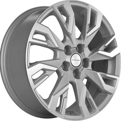 Khomen Wheels KHW1809 (Jolion) 7x18 5x114.3 ET 37 Dia 66.5 F-Silver-FP