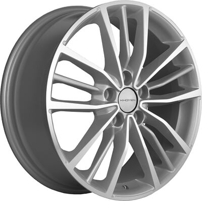 Khomen Wheels KHW1812 (Chery Tiggo 4/Tiggo 7 Pro) 7x18 5x108 ET 33 Dia 60.1 F-Silver-FP