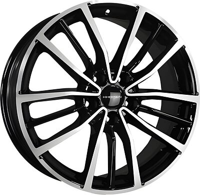Khomen Wheels KHW1812 (Mazda CX-5/Kia Seltos) 7x18 5x114.3 ET 45 Dia 67.1 Black-FP