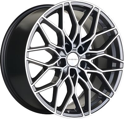 Khomen Wheels KHW1813 (Chery Tiggo 8 Pro) 7x18 5x108 ET 47 Dia 60.1 Gray-FP