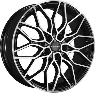 Khomen Wheels KHW1813 (Geely Monjaro/Tugella) 7x18 5x108 ET 46 Dia 63.4 Black