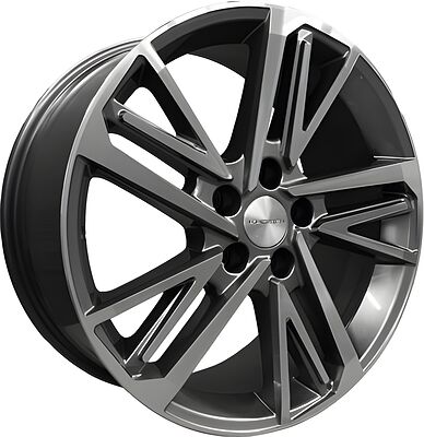 Khomen Wheels KHW1815 (Tugella) 8x18 5x108 ET 46 Dia 63.4 Gray-FP