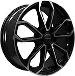 Khomen Wheels KHW1816 (Mazda CX-5/Kia Seltos) 7x18 5x114.3 ET 45 Dia 67.1 Black-FP Khomen Wheels KHW1816 (Mazda CX-5/Kia Seltos) 7x18 5x114.3 ET 45 Dia 67.1 Black-FP