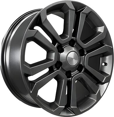 Khomen Wheels KHW1817 (Fortuner/Hilux) 7.5x18 6x139.7 ET 30 Dia 106.1 Gray
