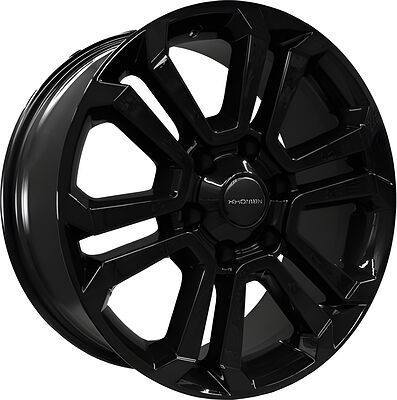 Khomen Wheels KHW1817 (LC Prado) 7.5x18 6x139.7 ET 25 Dia 106.1 Black
