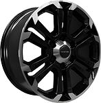 Khomen Wheels KHW1817 (Mohave) 7.5x18 6x114.3 ET 38 Dia 67.1 Black-FP