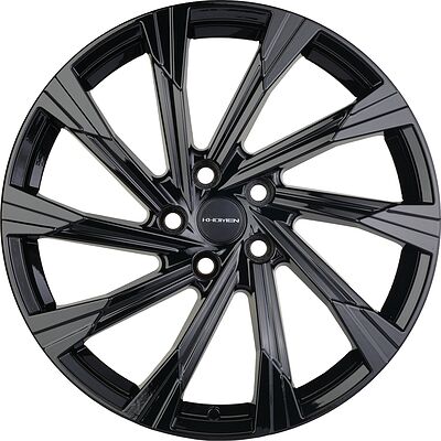 Khomen Wheels KHW1901 7.5x19 5x114.3 ET 45 Dia 67.1 BLACK