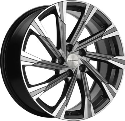 Khomen Wheels KHW1901 (Chery Tiggo 7 Pro) 7.5x19 5x108 ET 33 Dia 60.1 Gray-FP