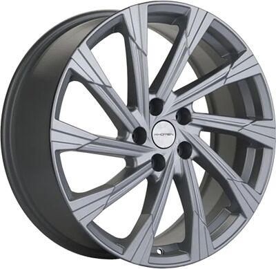 Khomen Wheels KHW1901 (Chery Tiggo 8) 7.5x19 5x108 ET 47 Dia 60.1 Brilliant Silver