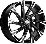 Khomen Wheels KHW1901 (ix35) 7.5x19 5x114.3 ET 45 Dia 67.1 Black-FP