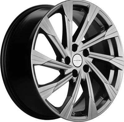 Khomen Wheels KHW1901 (Kodiaq) 7.5x19 5x112 ET 43 Dia 57.1 Dark Chrome