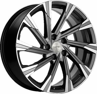 Khomen Wheels KHW1901 (Kodiaq) 7.5x19 5x112 ET 43 Dia 57.1 Gray-FP