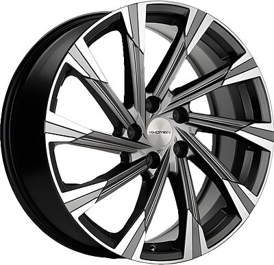 Khomen Wheels KHW1901 NX/Rav4 7x19 5x114 ET 40 Dia 60 Gray-FP
