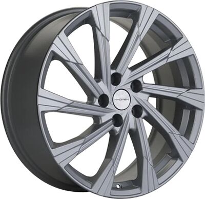 Khomen Wheels KHW1901 (Outlander) 7.5x19 5x114.3 ET 38 Dia 67.1 Brilliant Silver