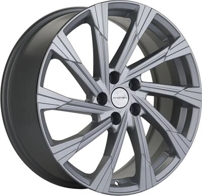 Khomen Wheels KHW1901 (Soul/Seltos/Sonata) 7.5x19 5x114.3 ET 50 Dia 67.1 Brilliant Silver