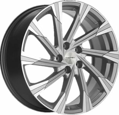 Khomen Wheels KHW1901 (Soul/Seltos/Sonata) 7.5x19 5x114.3 ET 49.5 Dia 67.1 Brilliant Silver-FP