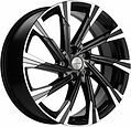 Khomen Wheels KHW1901 (Tucson) 7.5x19 5x114.3 ET 48 Dia 67.1 Black-FP