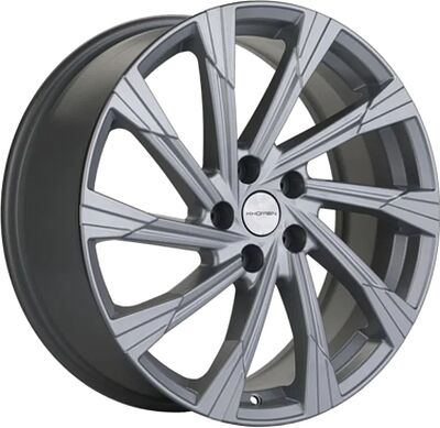 Khomen Wheels KHW1901 (Tugella) 7.5x19 5x108 ET 46 Dia 63.4 Brilliant Silver