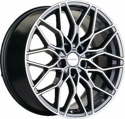 Khomen Wheels KHW1902 (3/4/5/6 Front) 8.5x19 5x112 ET 30 Dia 66.6 Gray-FP