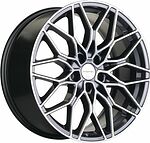 Khomen Wheels KHW1902 (3/4/5/6 Rear) 9.5x19 5x112 ET 40 Dia 66.6 Gray-FP