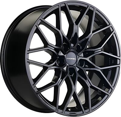 Khomen Wheels KHW1902 (3/4/5/6 series) 9.5x19 5x112 ET 40 Dia 66.6 Black