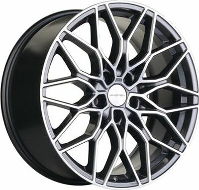 Khomen Wheels KHW1902 (C/E/S class) 8.5x19 5x112 ET 38 Dia 66.6 Gray-FP