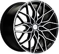 Khomen Wheels KHW1902 (Outlander) 8.5x19 5x114.3 ET 30 Dia 67.1 Black-FP